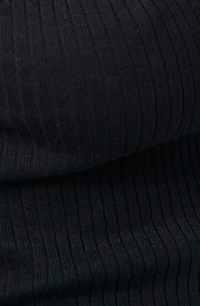 Topshop Ribbed Crop Camisole, Alternate, color, 