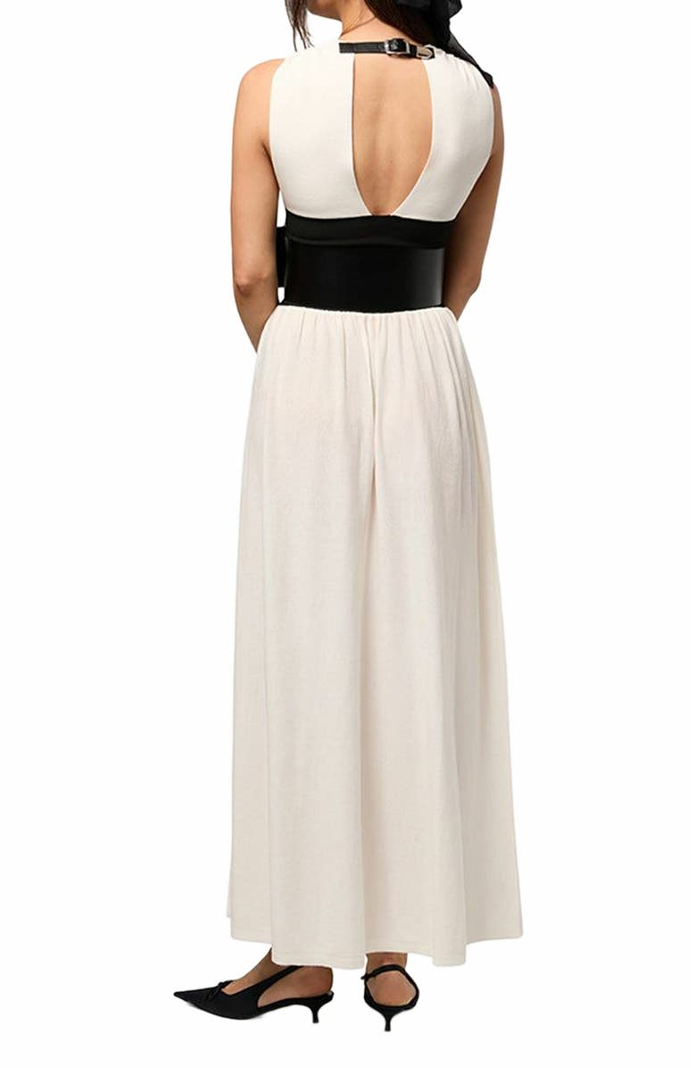 WeWoreWhat Belted Midi Dress, Alternate, color,