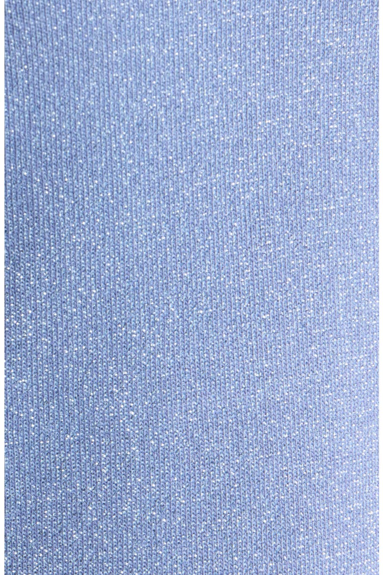 Metallic V-Neck Sweater Tank, Alternate, color, BLUE FROST