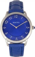 BERTHA Abby Swiss Leather-Band Watch