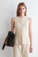 COS Sleeveless Denim Top