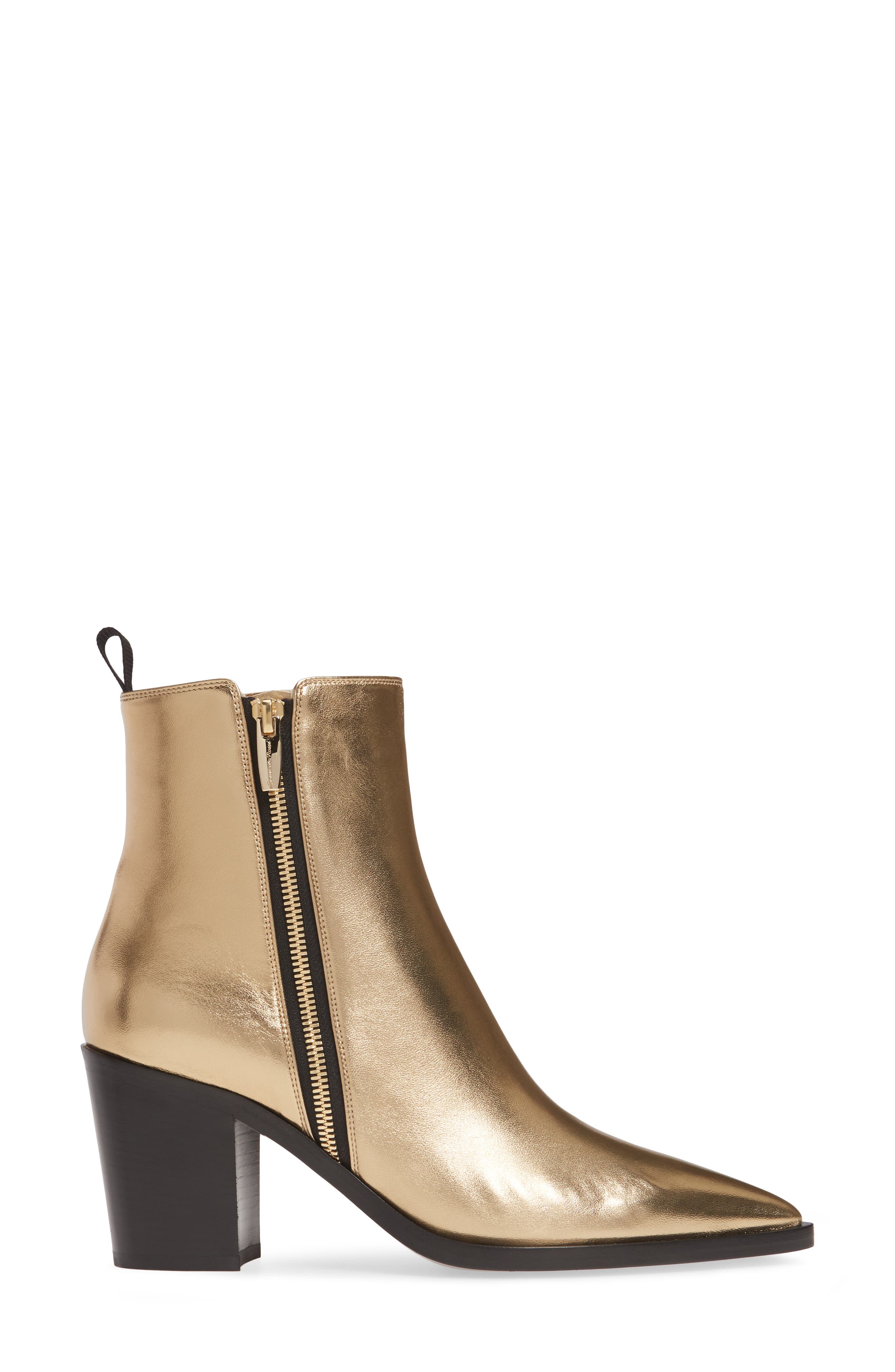 Gianvito Rossi Block Heel Bootie, Alternate, color, 