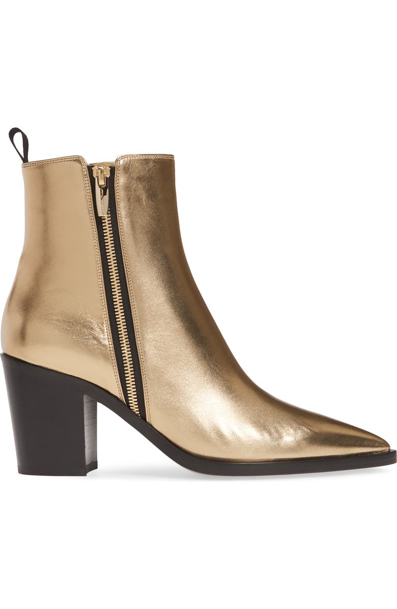 Gianvito Rossi Block Heel Bootie, Alternate, color,