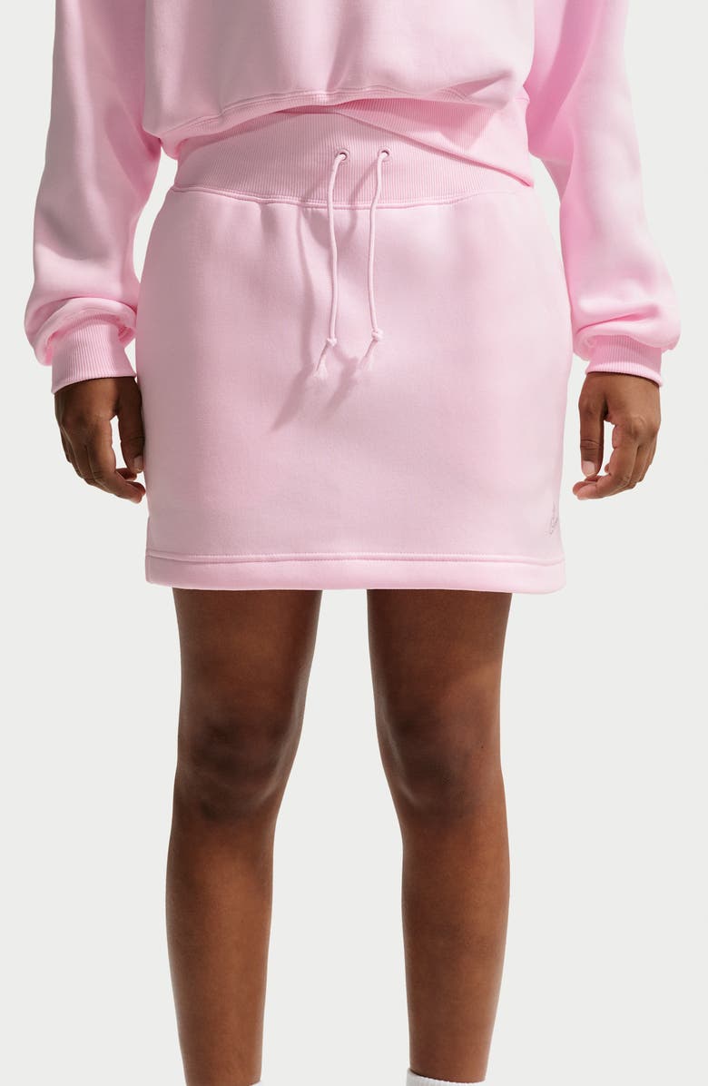 Nike Sportswear Phoenix Fleece Miniskirt, Alternate, color, 663 Pink Foam
