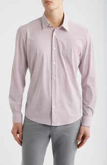 Liam Print Button Front Shirt