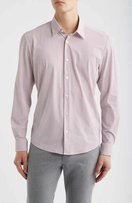 Liam Print Button Front Shirt