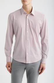 BOSS Liam Print Button Front Shirt