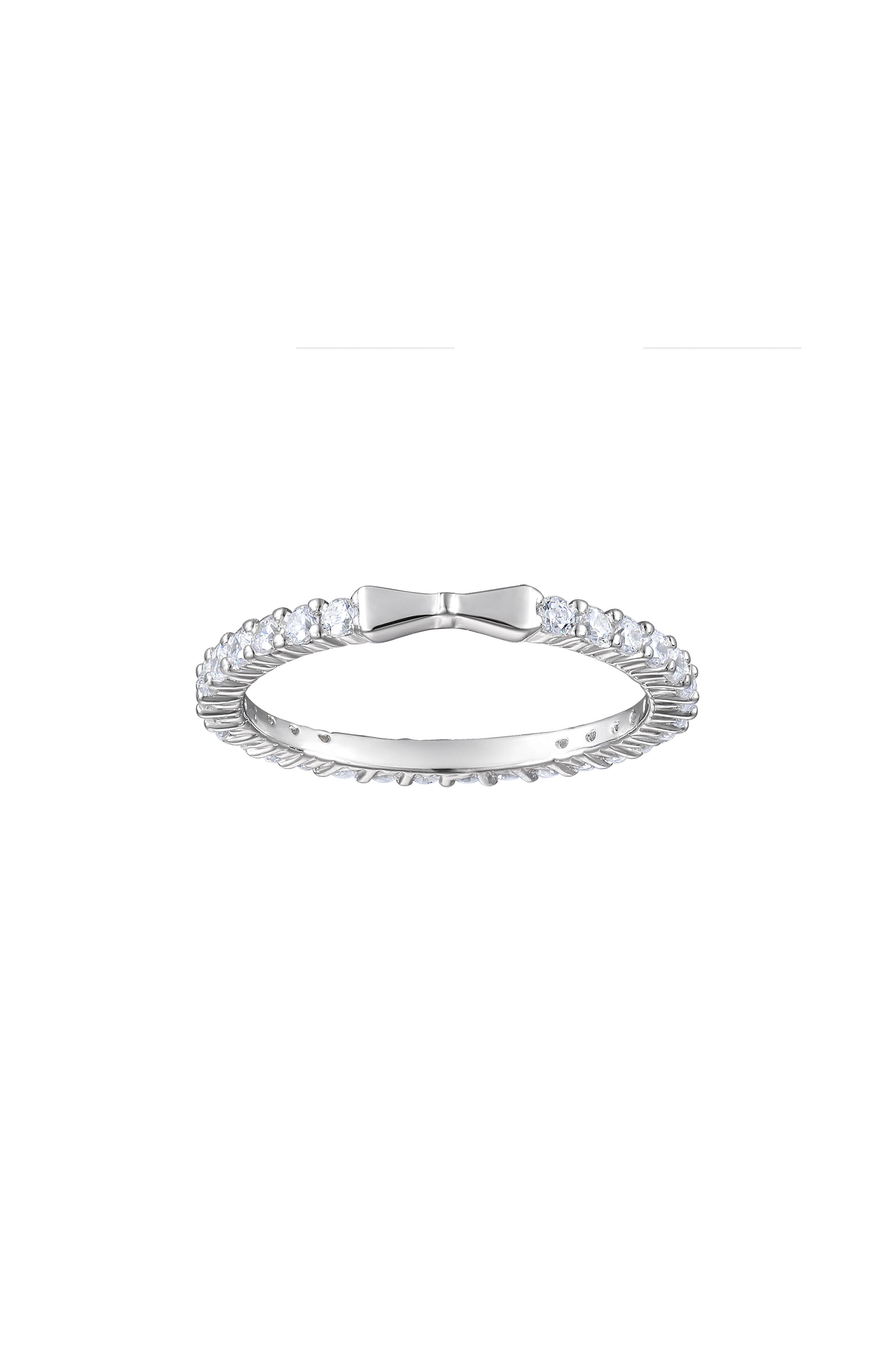 FZN Kids' Sterling Silver Bow Eternity Ring