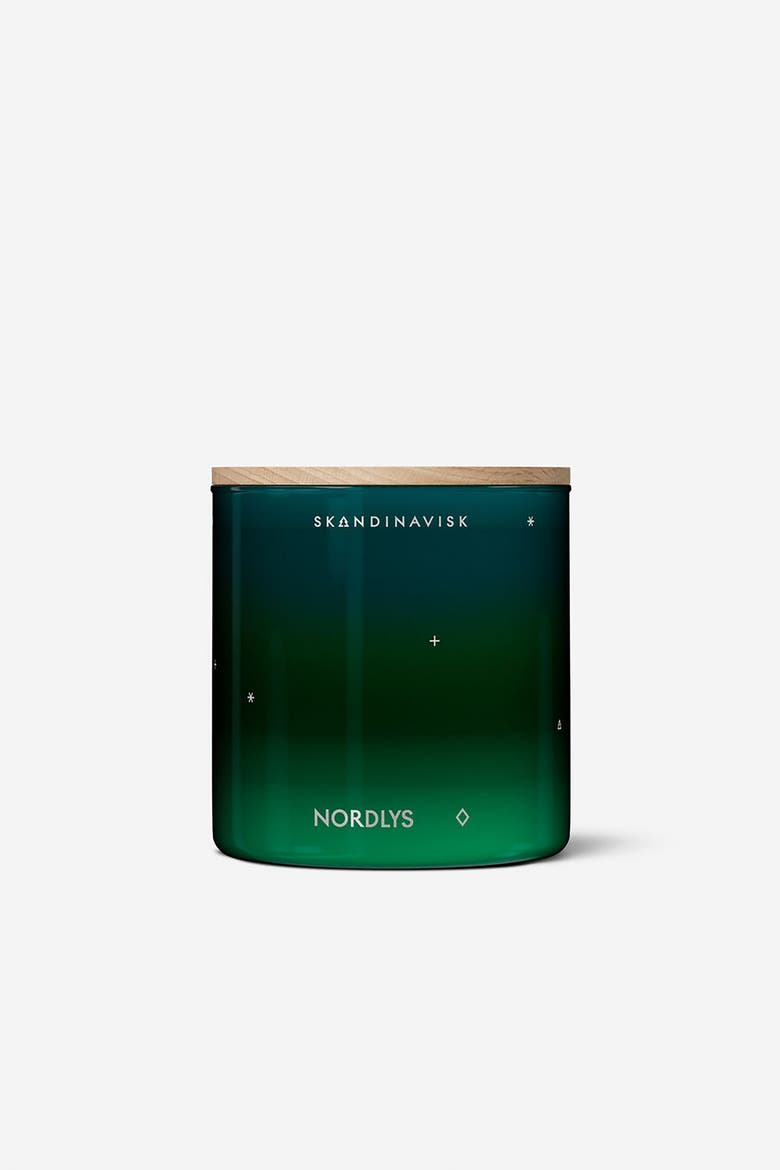 NORDLYS Scented Candle 400g, Alternate, color, Green