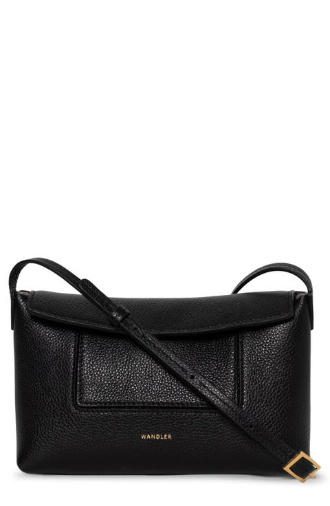 Mini Penelope Leather Shoulder Bag