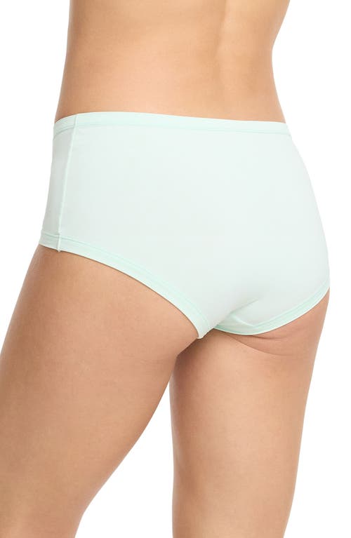 Hanky Panky Yourfit High Rise Boyshort In Crystal Clear Blue
