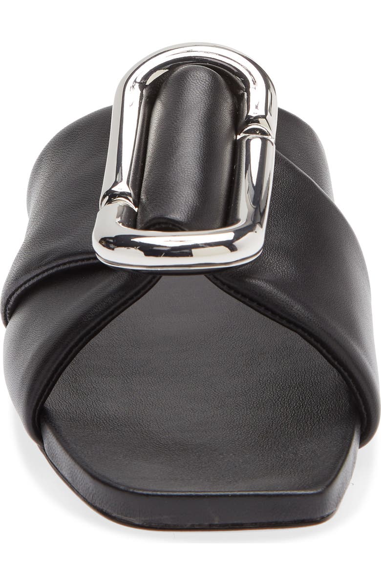 Marc Jacobs The Pop J Marc Slide Sandal, Alternate, color, Black