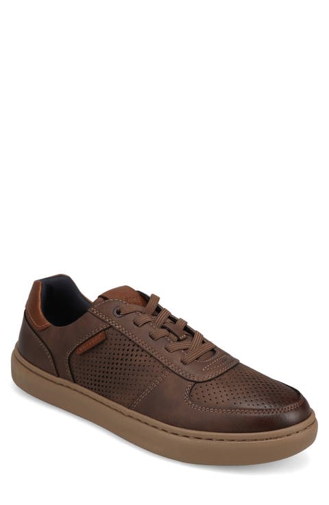 Voyage Faux Leather Sneaker