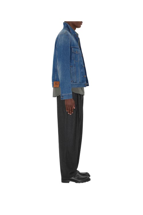 Burberry Ekd-patch Denim Jacket