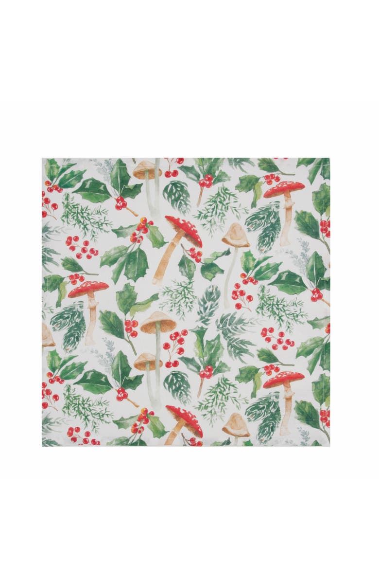 C&F Home Mushroom Meadow Napkins Set of 6, Alternate, color, Beige