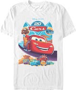 Cars Men's Anniversary Poster Short Sleeve T-Shirt