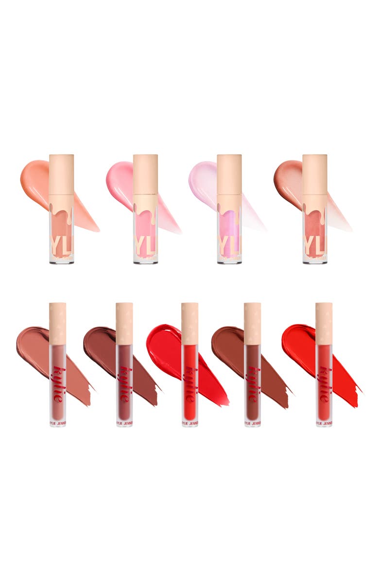 Kylie Cosmetics Reindeer Liquid Lipstick Set, Alternate, color,