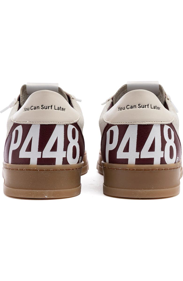 P448 Jack Sneaker, Alternate, color, Sand Wine