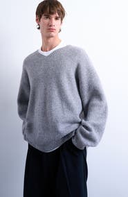Topman Oversize V-Neck Sweater