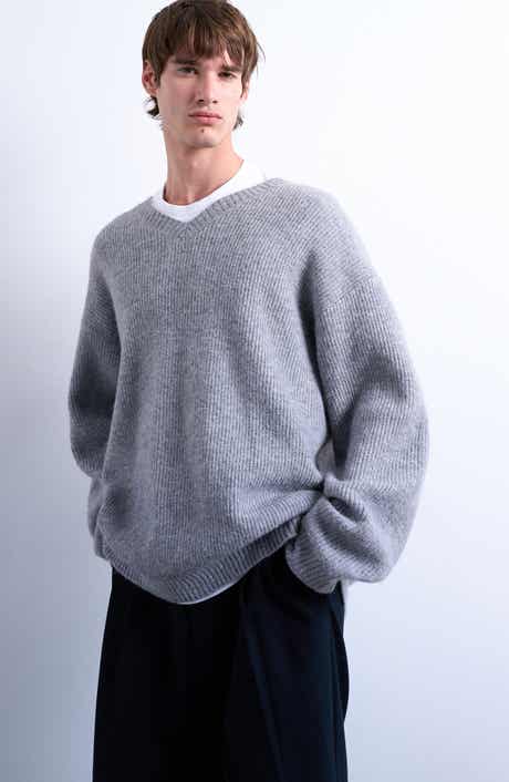 Topman Oversize V-Neck Sweater