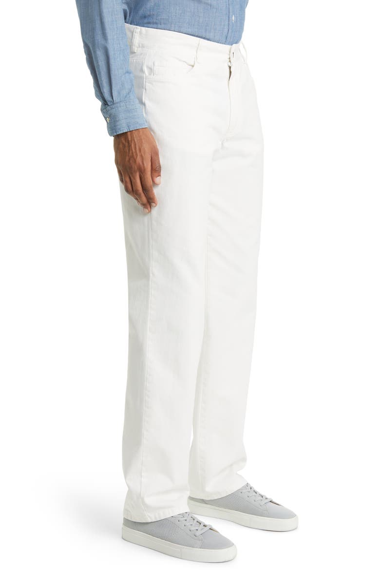 Charleston Khakis Five-Pocket Stretch Denim Pants, Alternate, color, WHITE