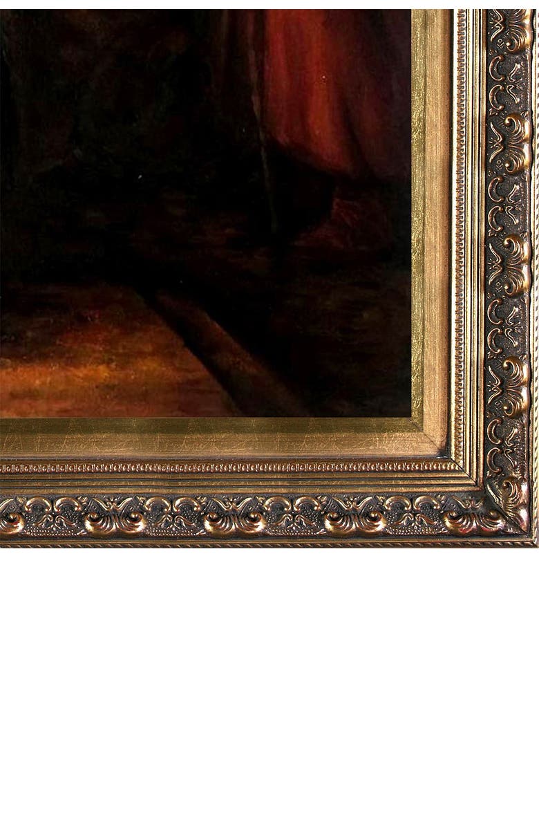 OVERSTOCK ART Return of the Prodigal Son with Baroque Antique Gold Frame, Alternate, color,