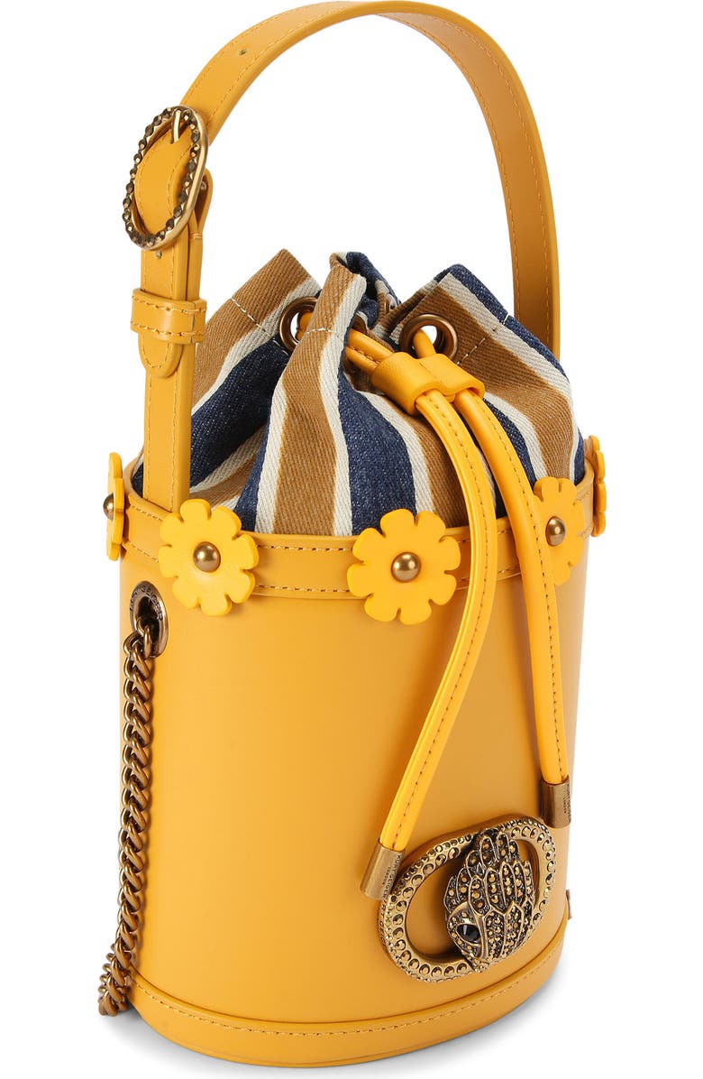 Kurt Geiger London Small Chelsea Leather Bucket Bag, Alternate, color,