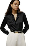 Lilysilk Tailored Button Down Silk Shirt