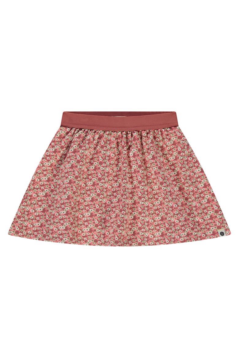 Floral Printed Skirt, Main, color, Beige