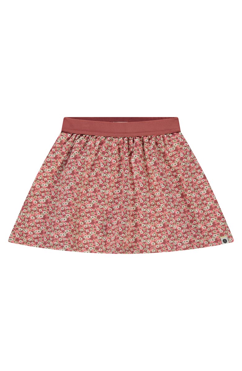 Stains and Stories by Babyface Floral Printed Skirt, Main, color, Beige