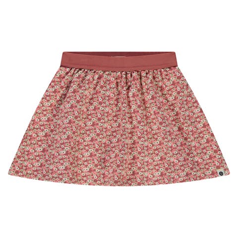 Floral Printed Skirt (Toddler, Little Kid & Big Kid)