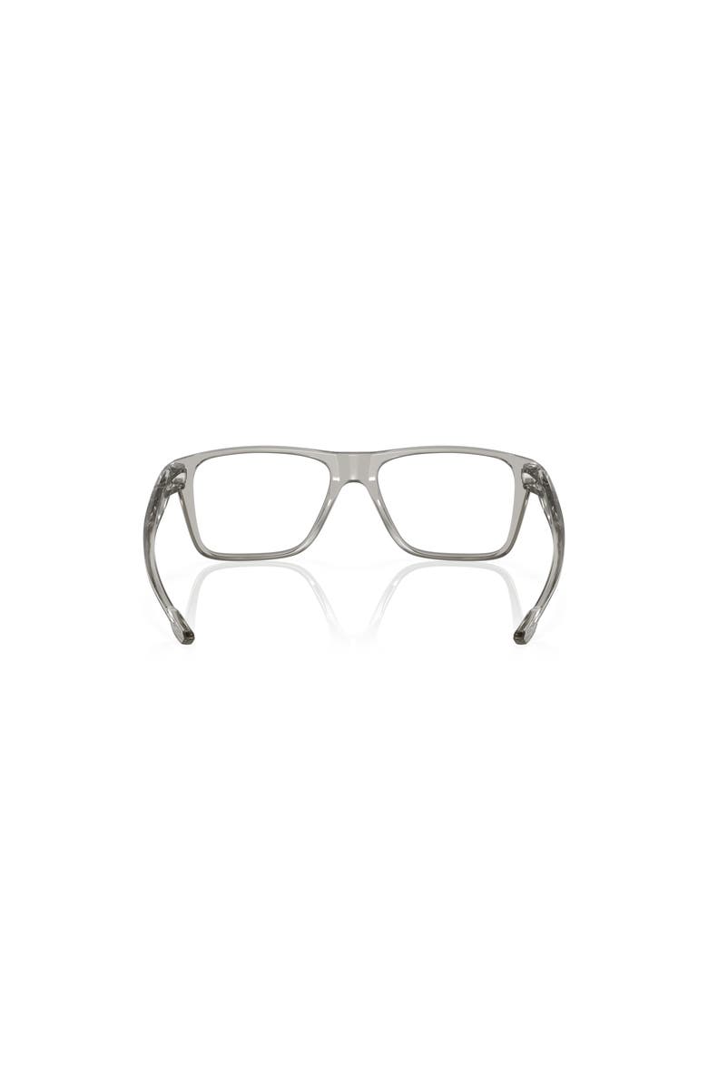 Oakley 50mm Rectangle optical glasses, Alternate, color, Grey