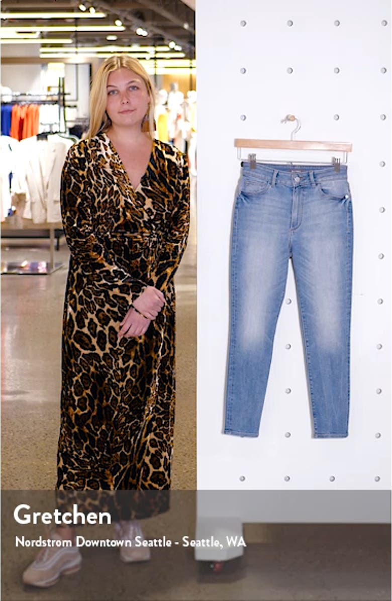 Farrow High Waist Crop Skinny Jeans, sales video thumbnail