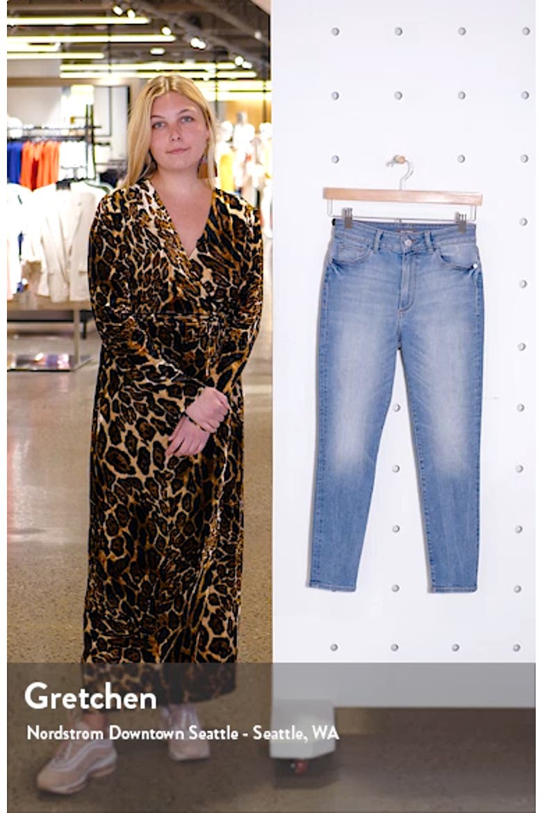 Farrow High Waist Crop Skinny Jeans video