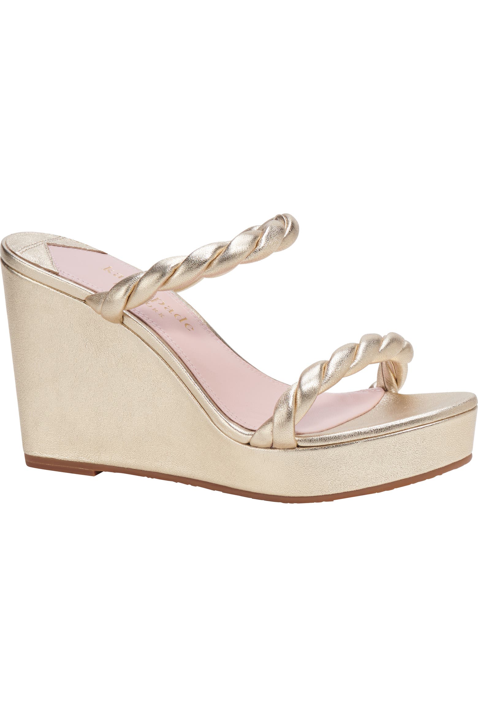 014 Area Code Kate Spade New York nina wedge sandal (Women) | Nordstromrack