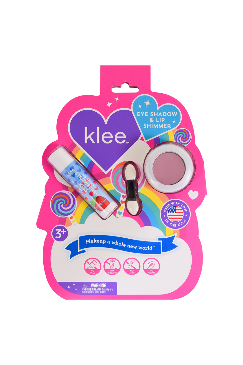 Wildflower Shimmer - Kids' Eye Shadow Lip Shimmer Set, Alternate, color, Pink