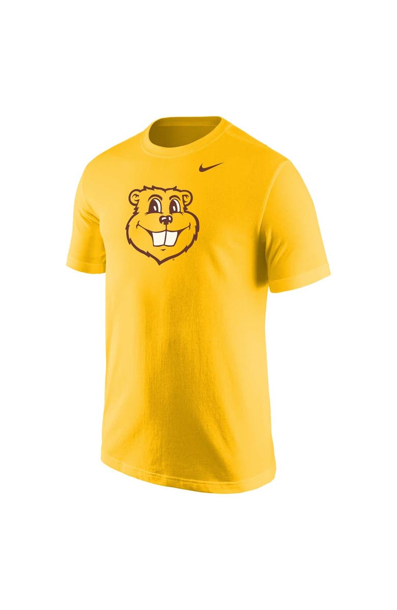 Nike Men's Nike Gold Minnesota Golden Gophers Goldy Head Performance T-Shirt, Alternate, color, 