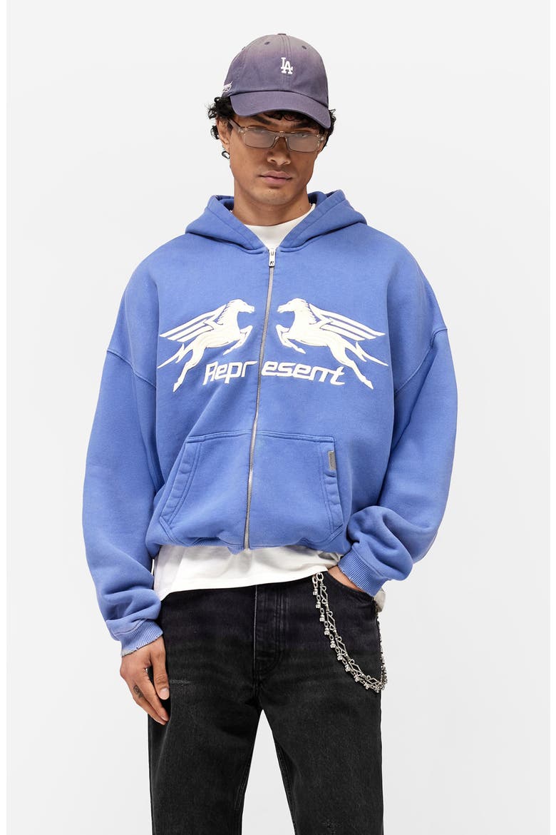 Pegasus Graphic Zip Hoodie (Men) | Nordstrom