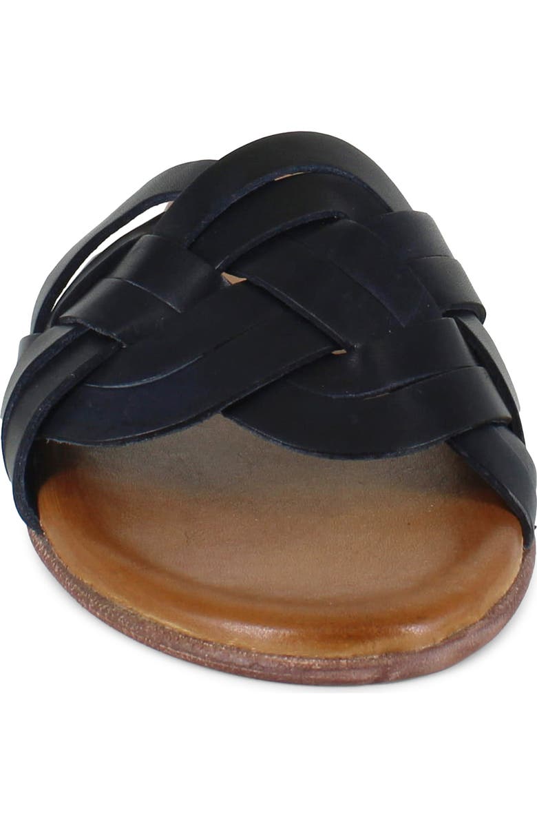 Artisan Crafted By Zigi Arutzy Slide Sandal, Alternate, color, Black