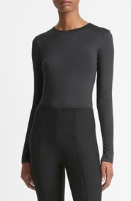 Vince Long Sleeve Knit Top