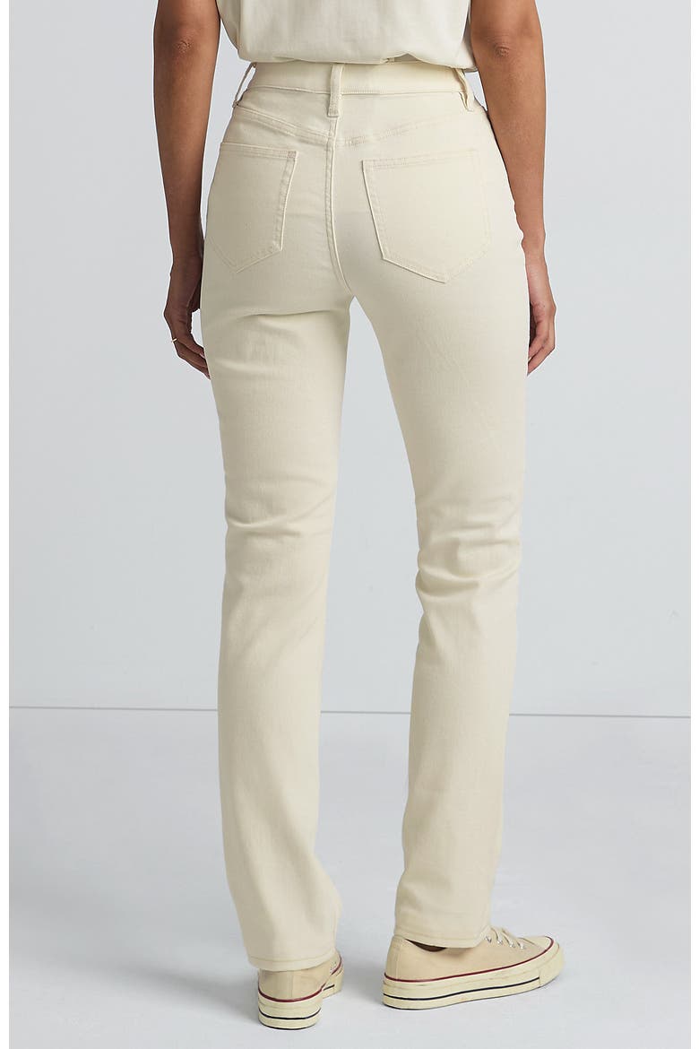 Recover Mid Rise Straight Leg Blue Jeans, Alternate, color, Natural
