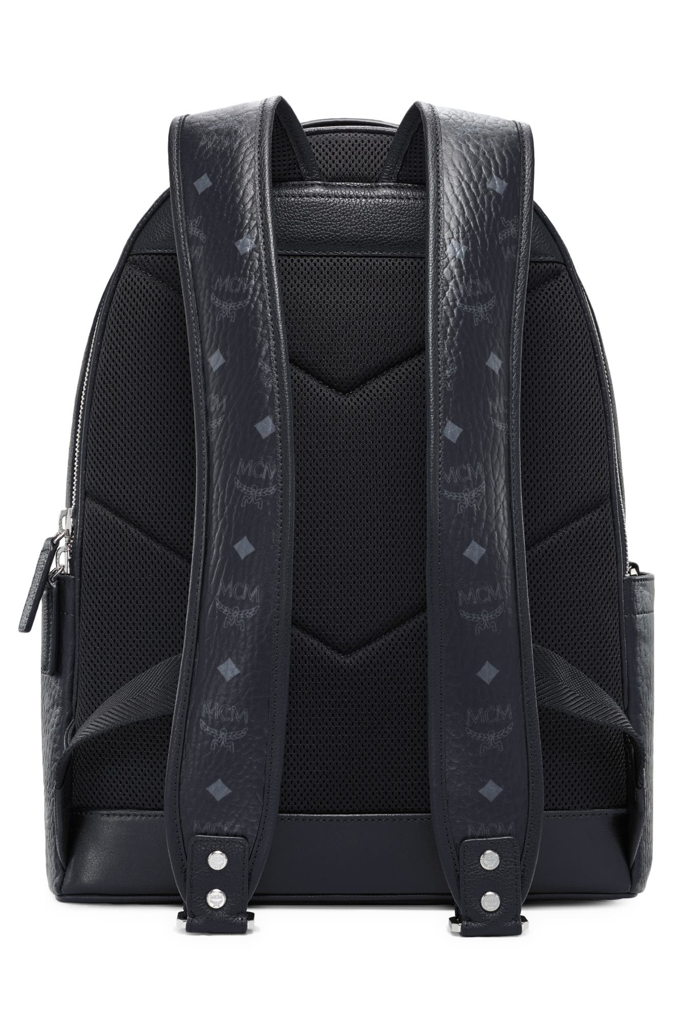 MCM Stark 40 Visetos Backpack, Alternate, color, 