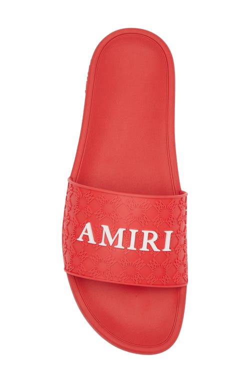 Amiri Ma Quad Embossed-logo Slides