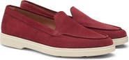 Santoni Women's suede loafer