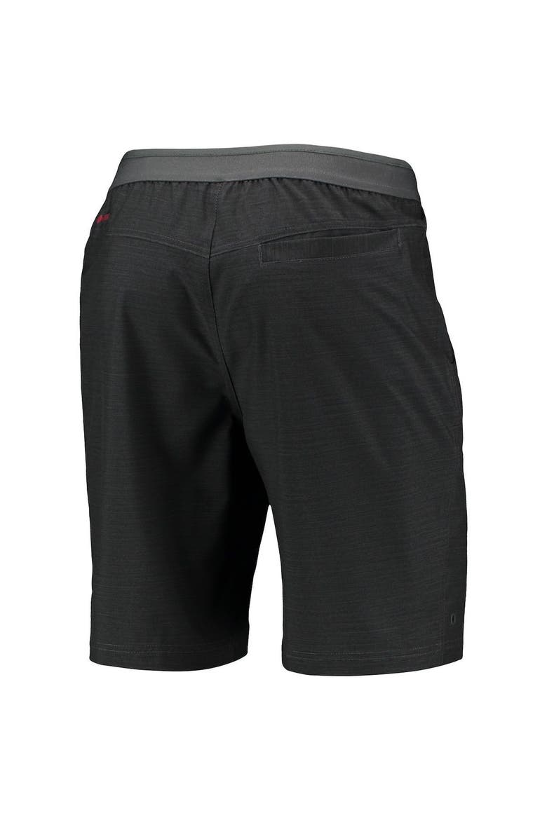 Men's Columbia Charcoal Arkansas Razorbacks Twisted Creek Omni-Shield Shorts, Alternate, color, Charcoal