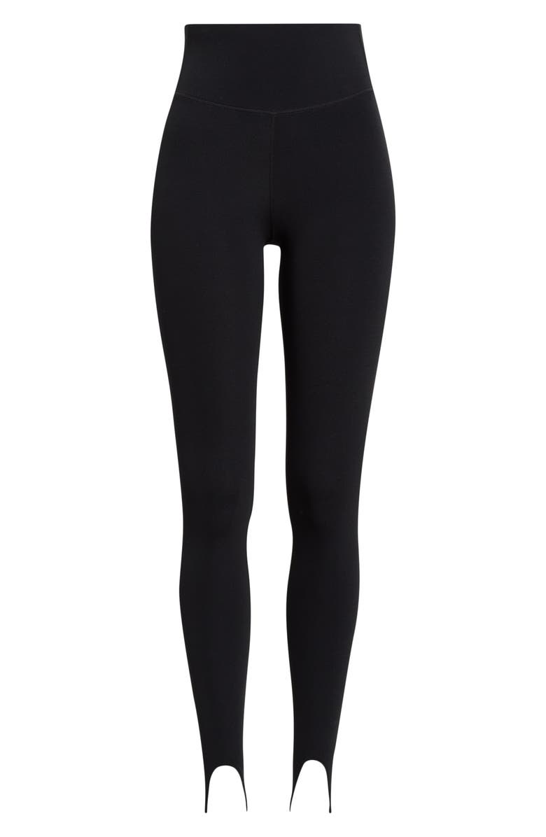 SPLITS59 River High Waist Airweight Stirrup Leggings, Main, color, Black