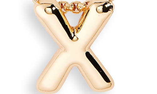 Open Edit Set Of 3 Interchangeable Initial Pendant Necklaces