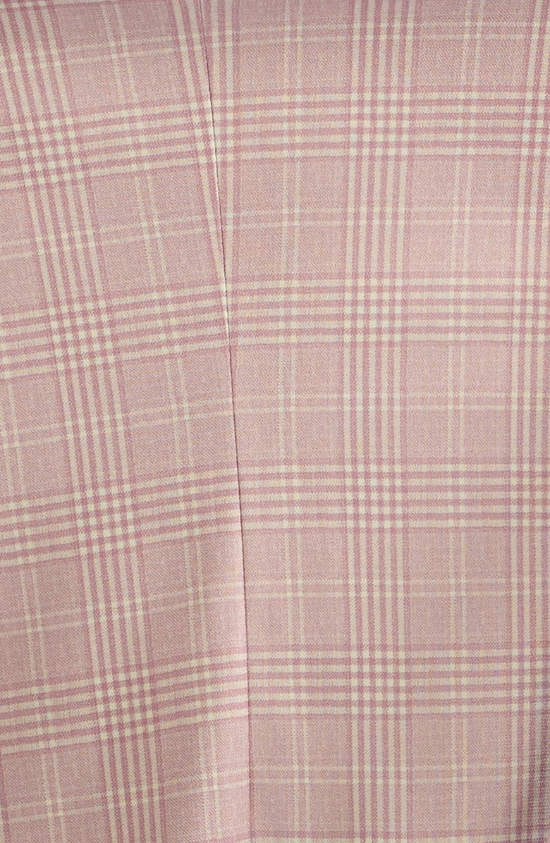 SAVILE ROW CO Plaid Knit Sport Coat, Alternate, color, Berry