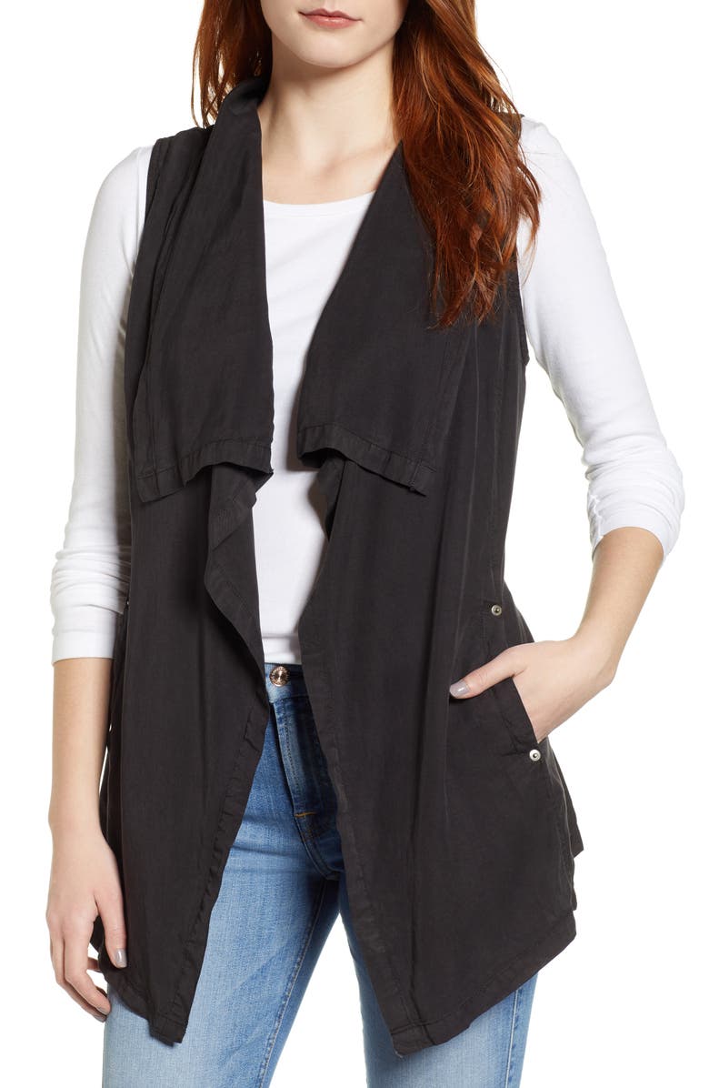 TDC Drape Front Vest, Main, color, 