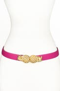 Raina Belts Pineapple buckle Leather Belt